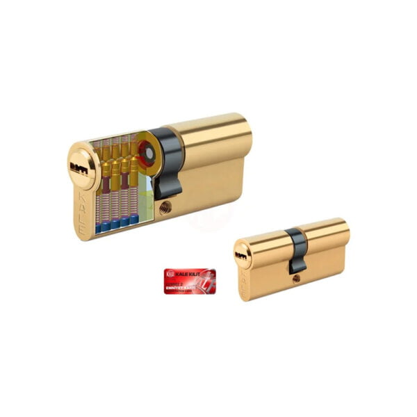 Kale Kilit Bilyalı Silindir Çelik Pimli - NİKEL 90mm 164BNE00062